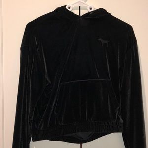 PINK Suede Hoodie